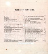 Table of Contents, Cincinnati and Hamilton County 1869